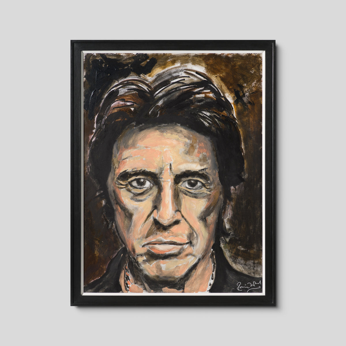 Ronnie Wood Pacino 2009 Oils