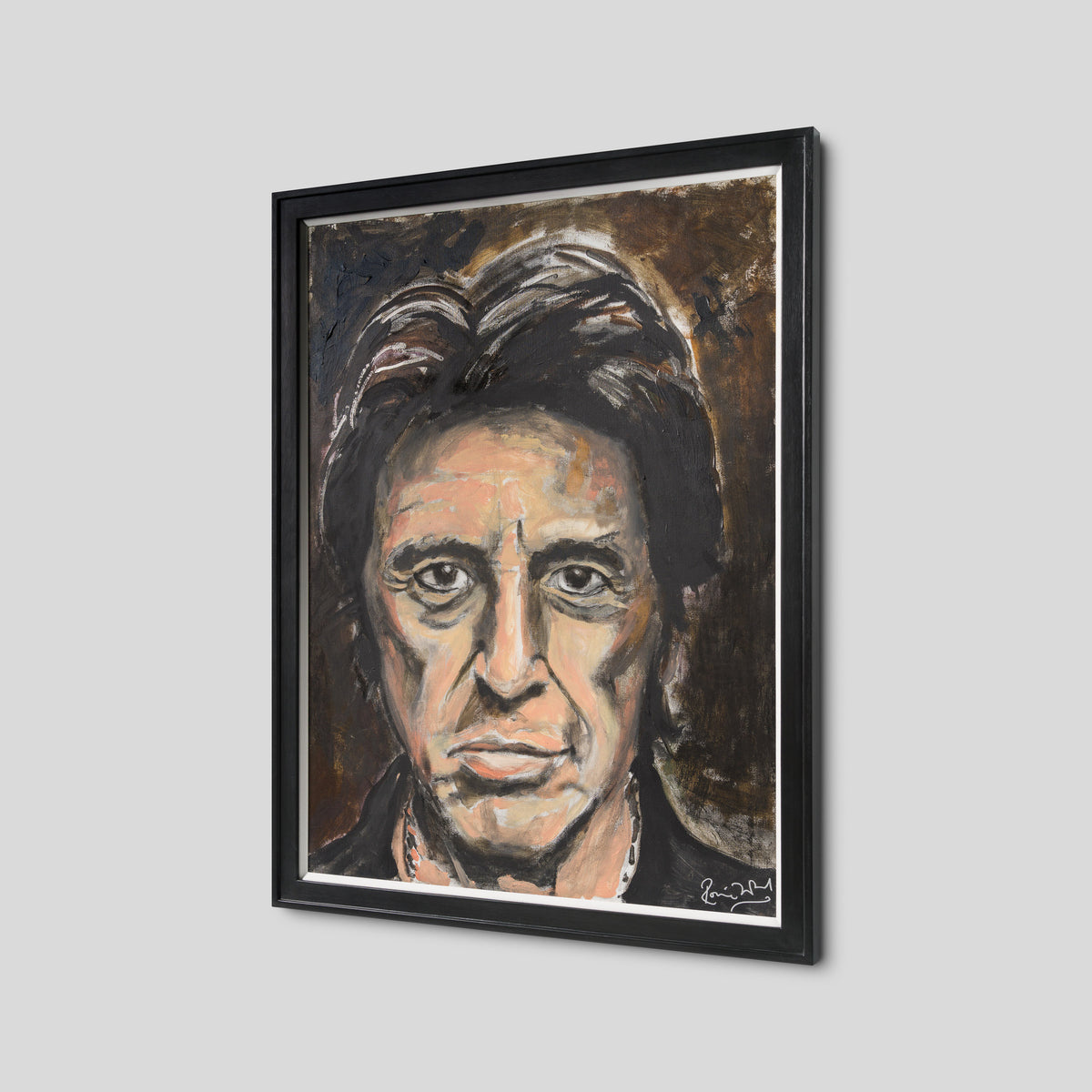 Ronnie Wood Pacino 2009 Oils