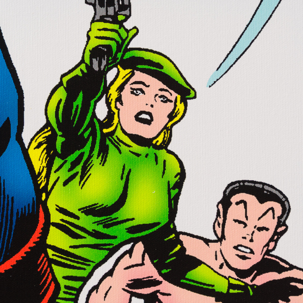 Captain America #100 - Big Premiere Issue! - Boxed Canvas Edition