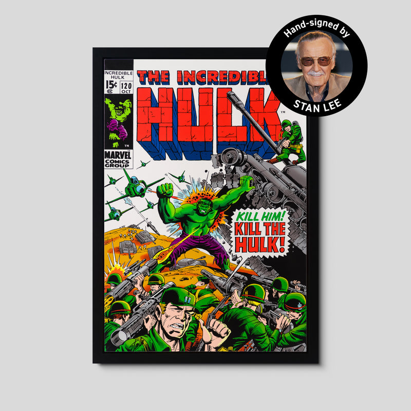 The Incredible Hulk #120 - Kill The Hulk! | Hand-signed by Stan Lee