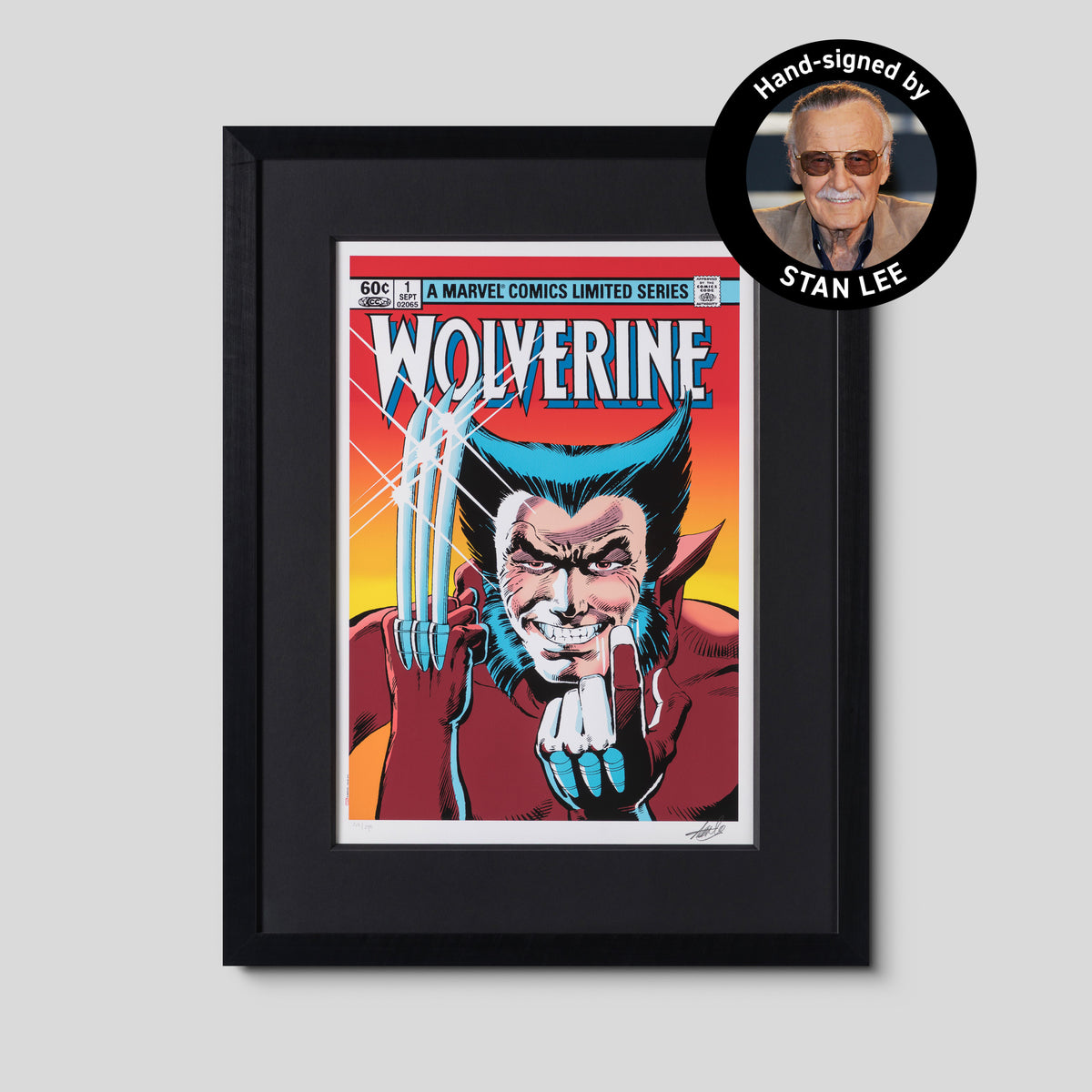 Wolverine #1 | Giclée on Paper  | Hand-signed by Stan Lee