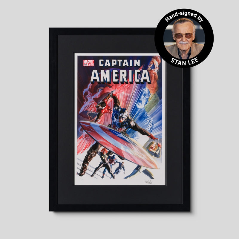Captain America #600 | Hand-signed by Stan Lee