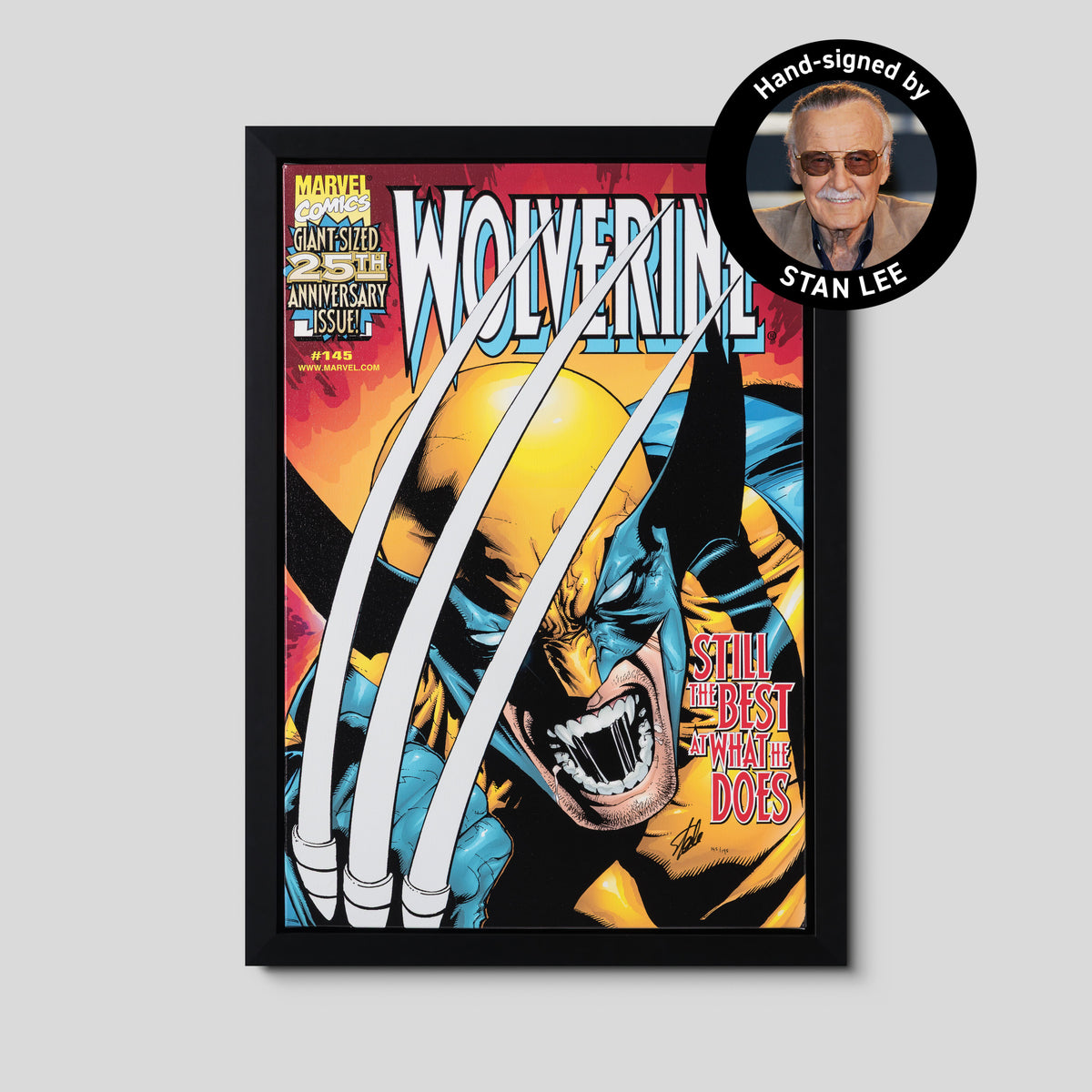 Wolverine #145 - Still The Best At What He Does | Hand-signed by Stan Lee