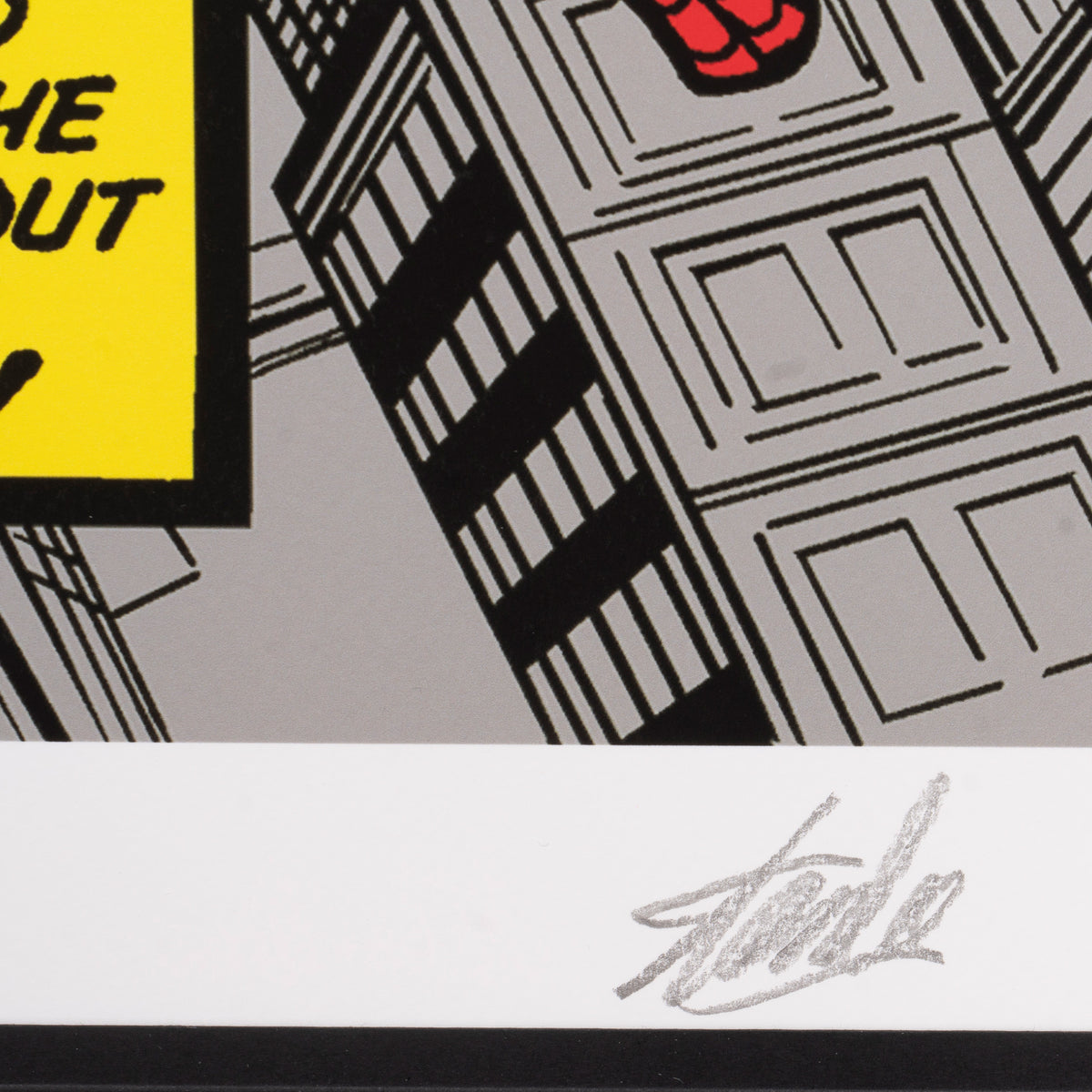 Amazing Fantasy #15 - Introducing Spider-Man | Giclée on paper | Hand-signed by Stan Lee