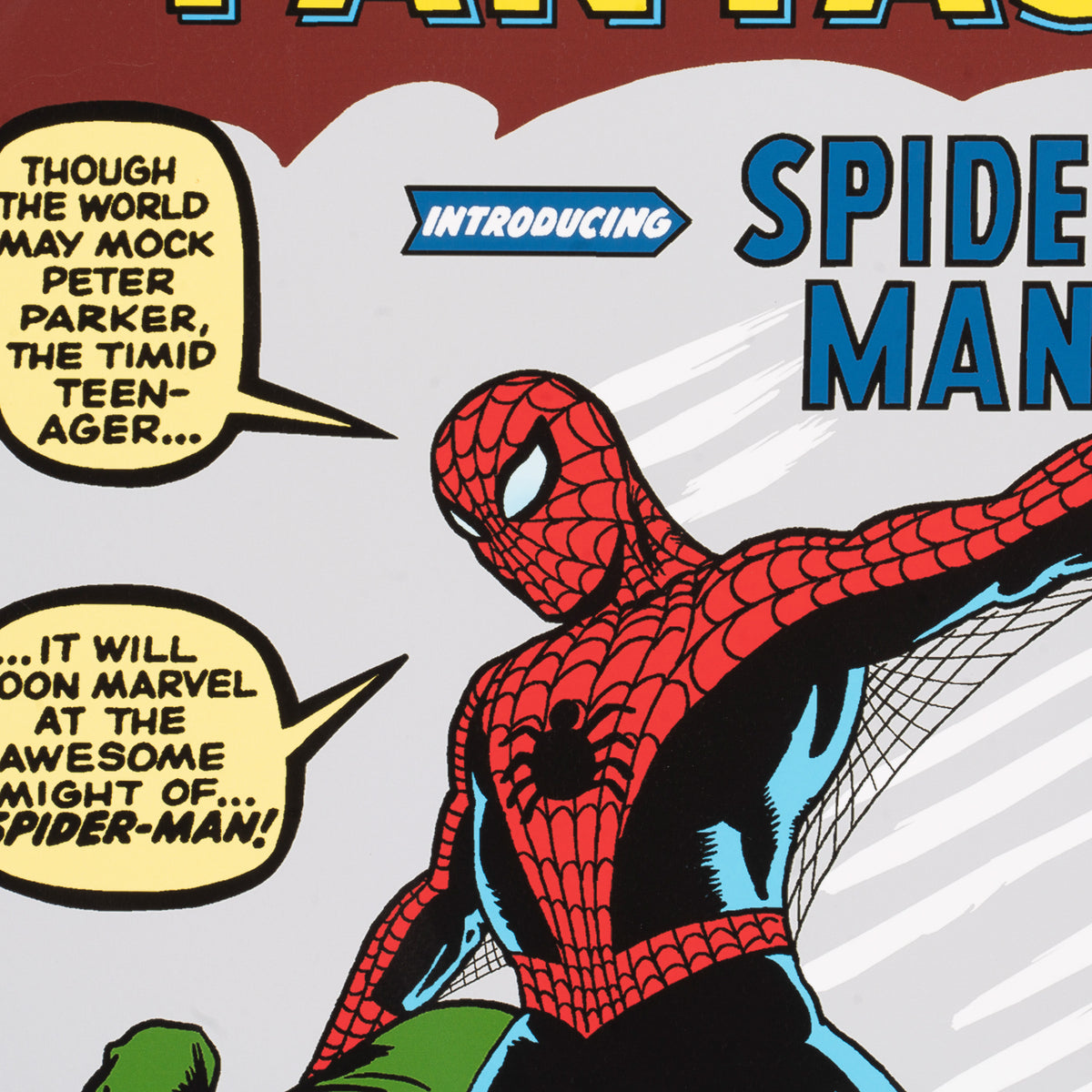 Amazing Fantasy #15 - Introducing Spider-Man | Giclée on paper | Hand-signed by Stan Lee