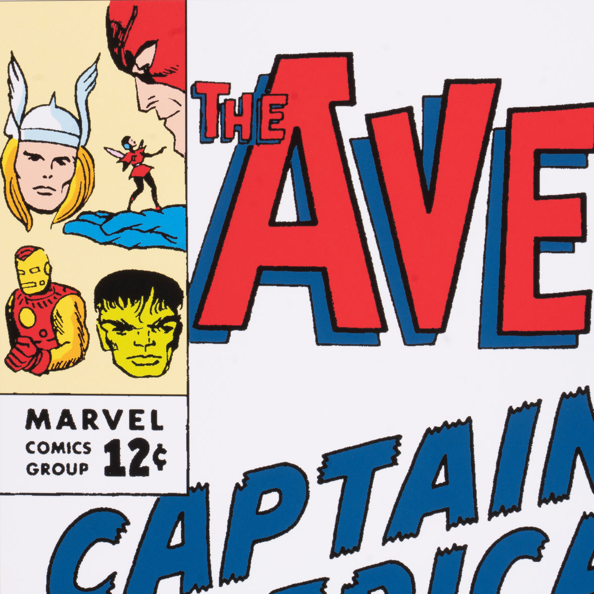 The Avengers #4 - Captain America Lives Again! | Giclée on paper | Hand-signed by Stan Lee