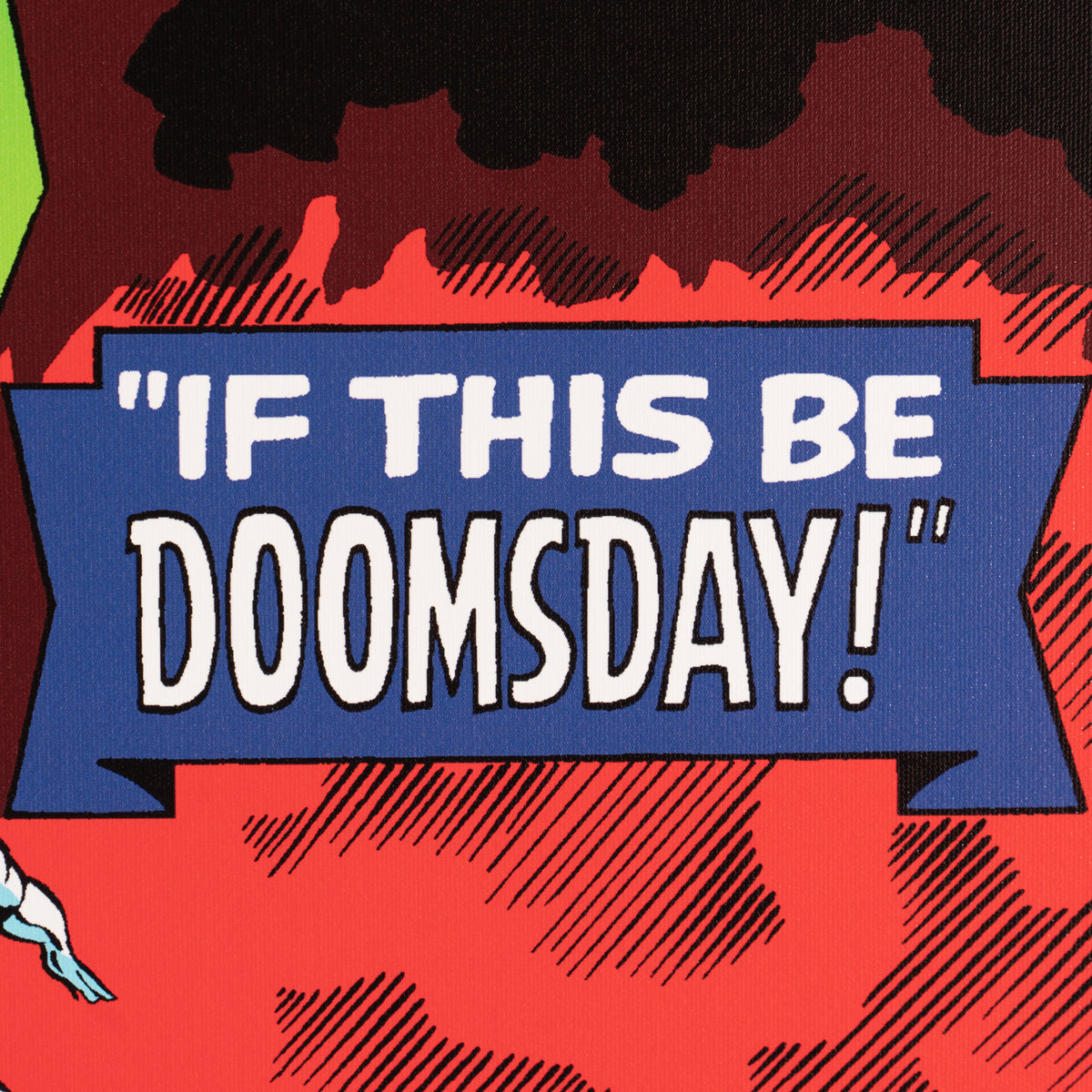 Fantastic Four #49 - If This Be Doomsday! | Boxed Canvas  | Hand-signed by Stan Lee