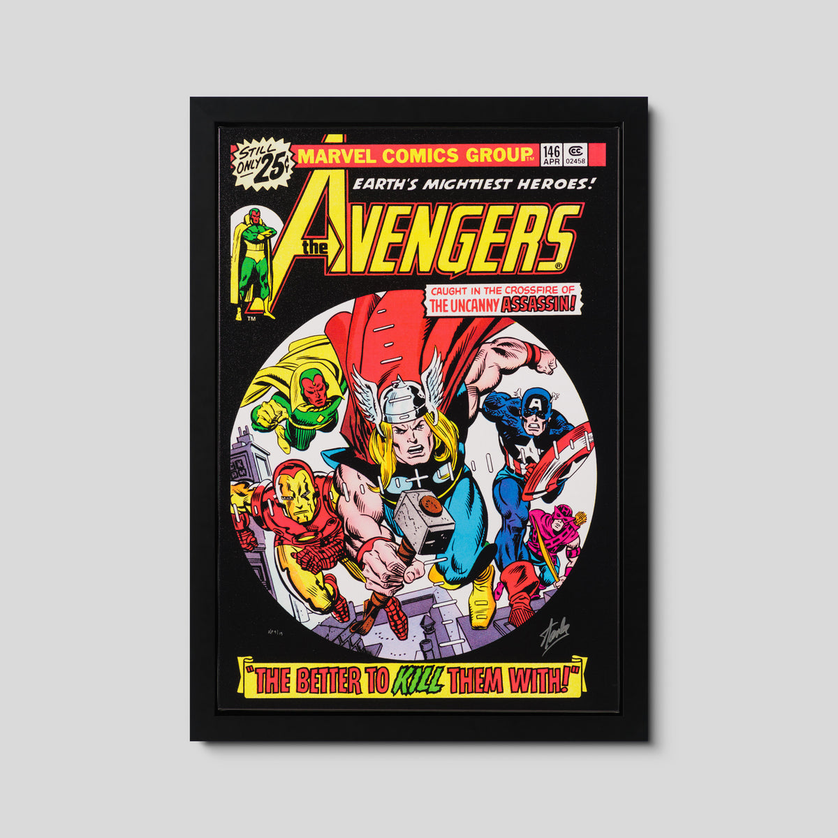 The Avengers #146 - Boxed Canvas Edition