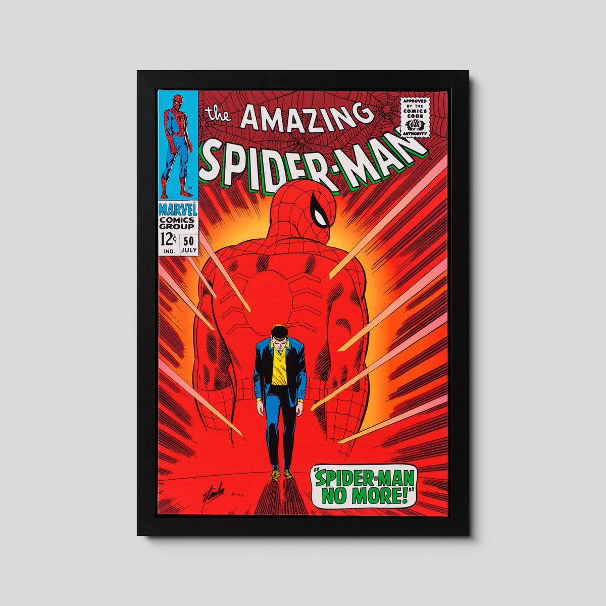 The Amazing Spider-Man #50 - Boxed Canvas Edition