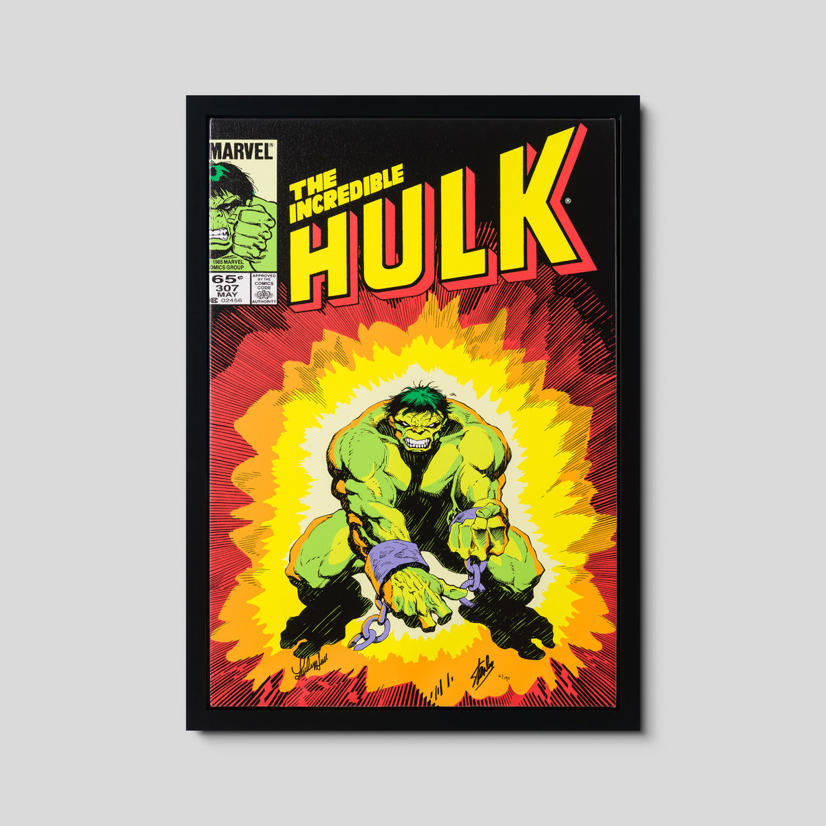 The Incredible Hulk #307 - Boxed Canvas Edition