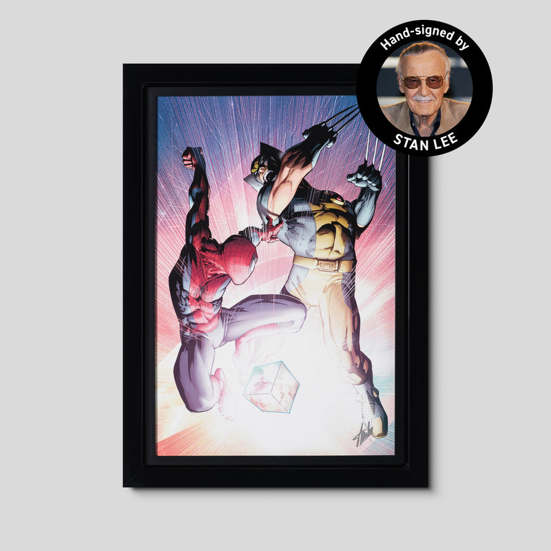 Astonishing Spider-Man & Wolverine #3 | Deluxe Edition | Hand-signed by Stan Lee