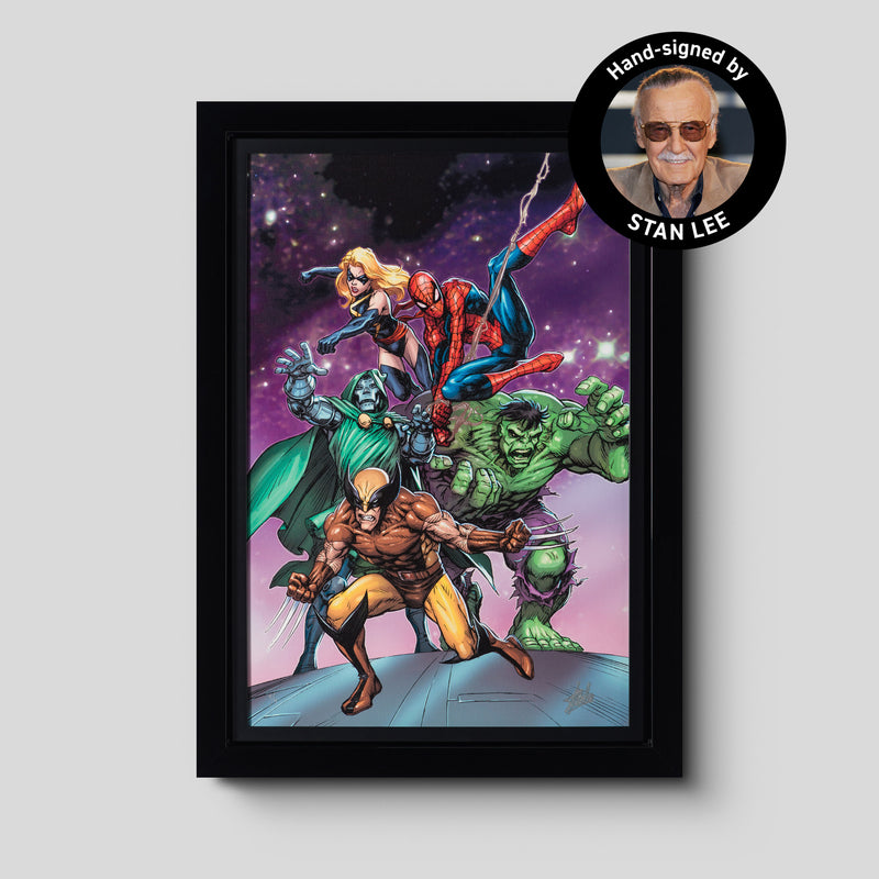 Avengers and the Infinity Gauntlet #3 | Deluxe Edition | Hand-signed by Stan Lee