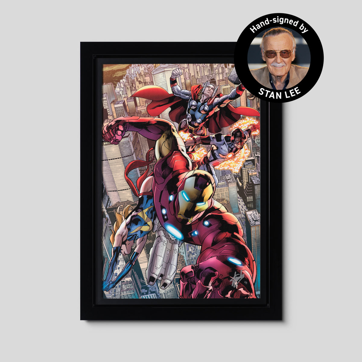 Avengers #12.1 - II | Deluxe Edition  | Hand-signed by Stan Lee