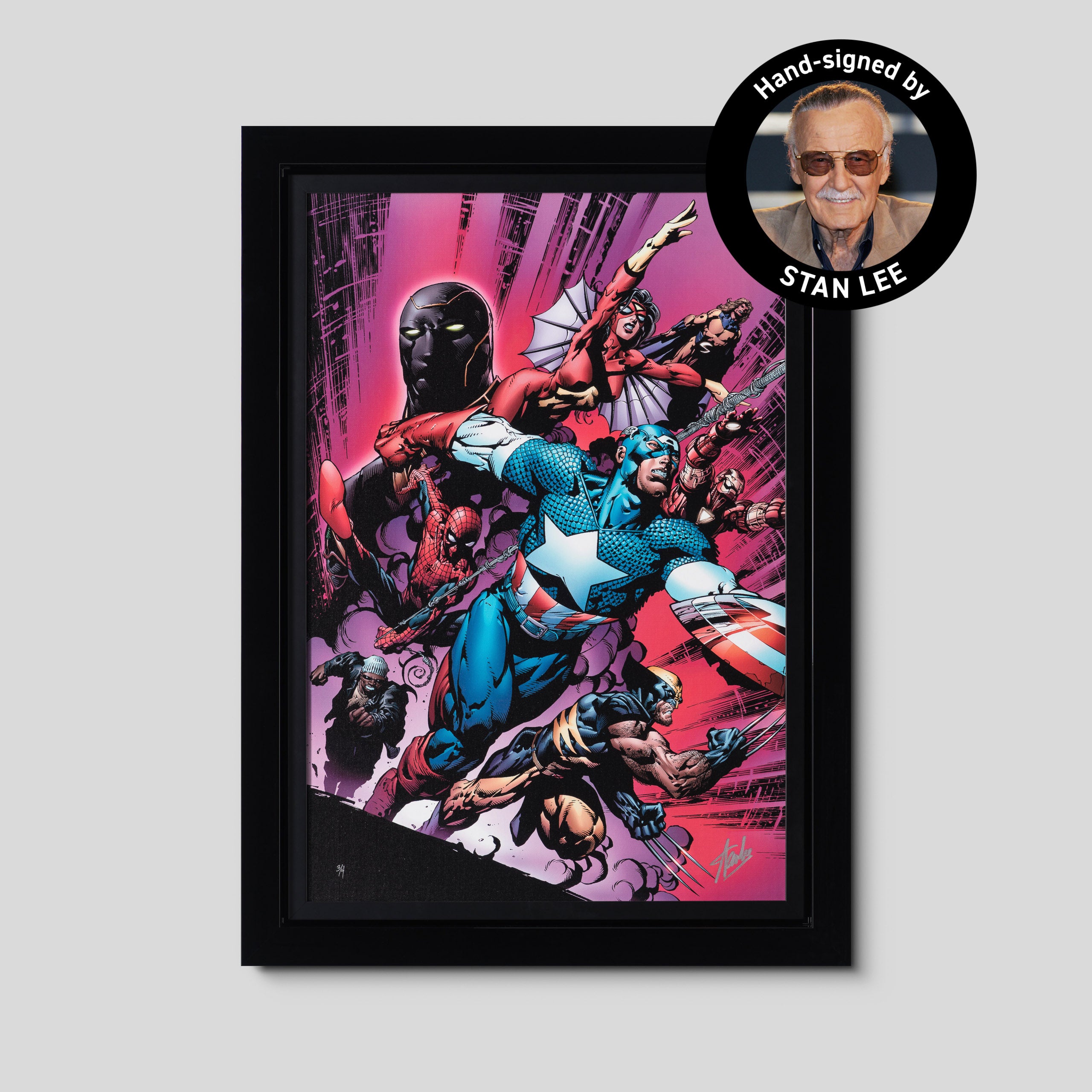 New Avengers #12 - 1 | Deluxe Edition | Hand-signed by Stan Lee
