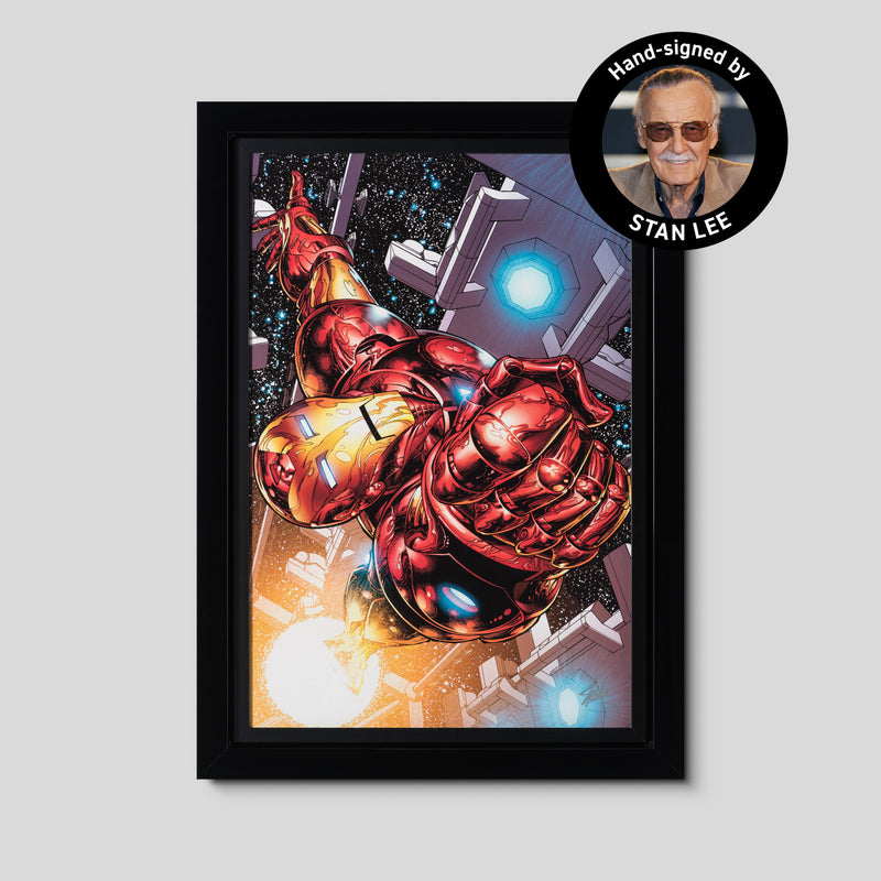 The Invincible Iron Man #1 | Deluxe Edition | Hand-signed by Stan Lee