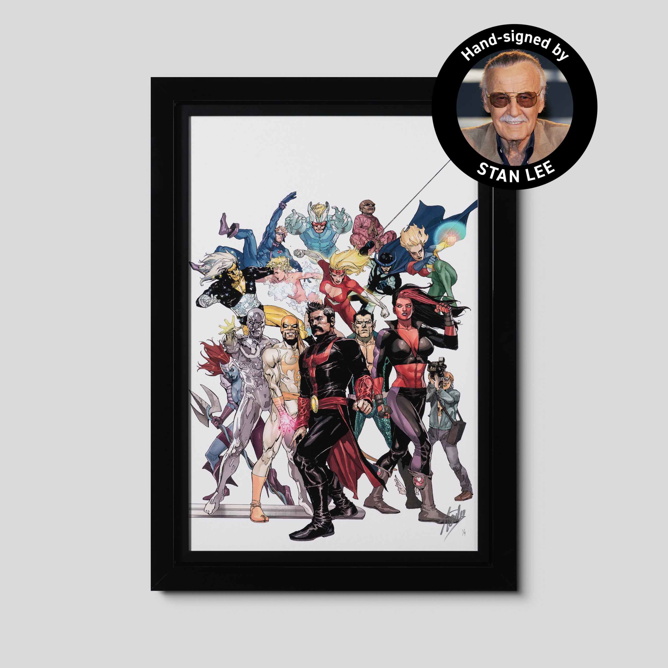 Defenders: Strange Heroes #1 | Deluxe Edition | Hand-signed by Stan Lee
