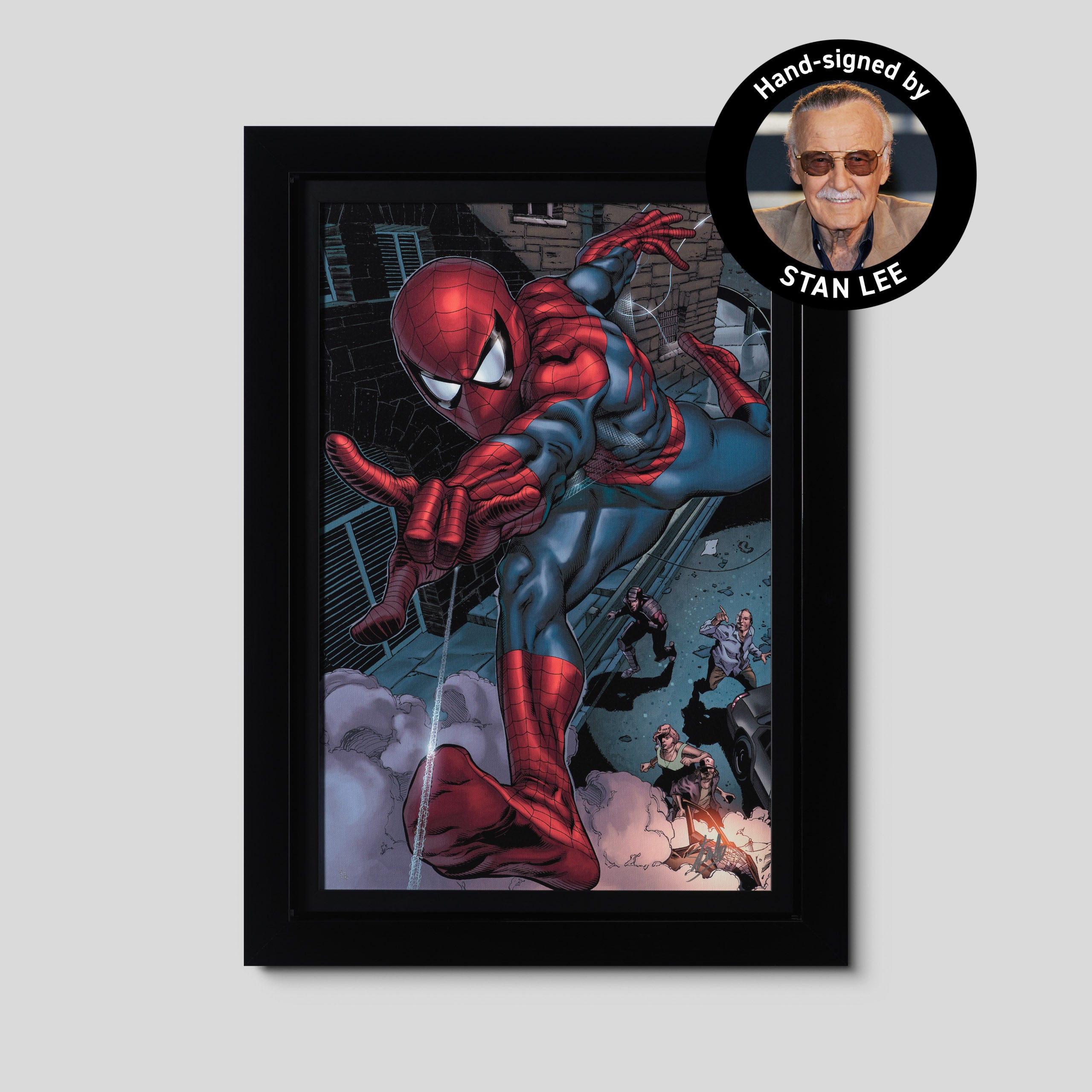Heroes For Hire #6 - I | Collector's Edition | Hand-signed by Stan Lee
