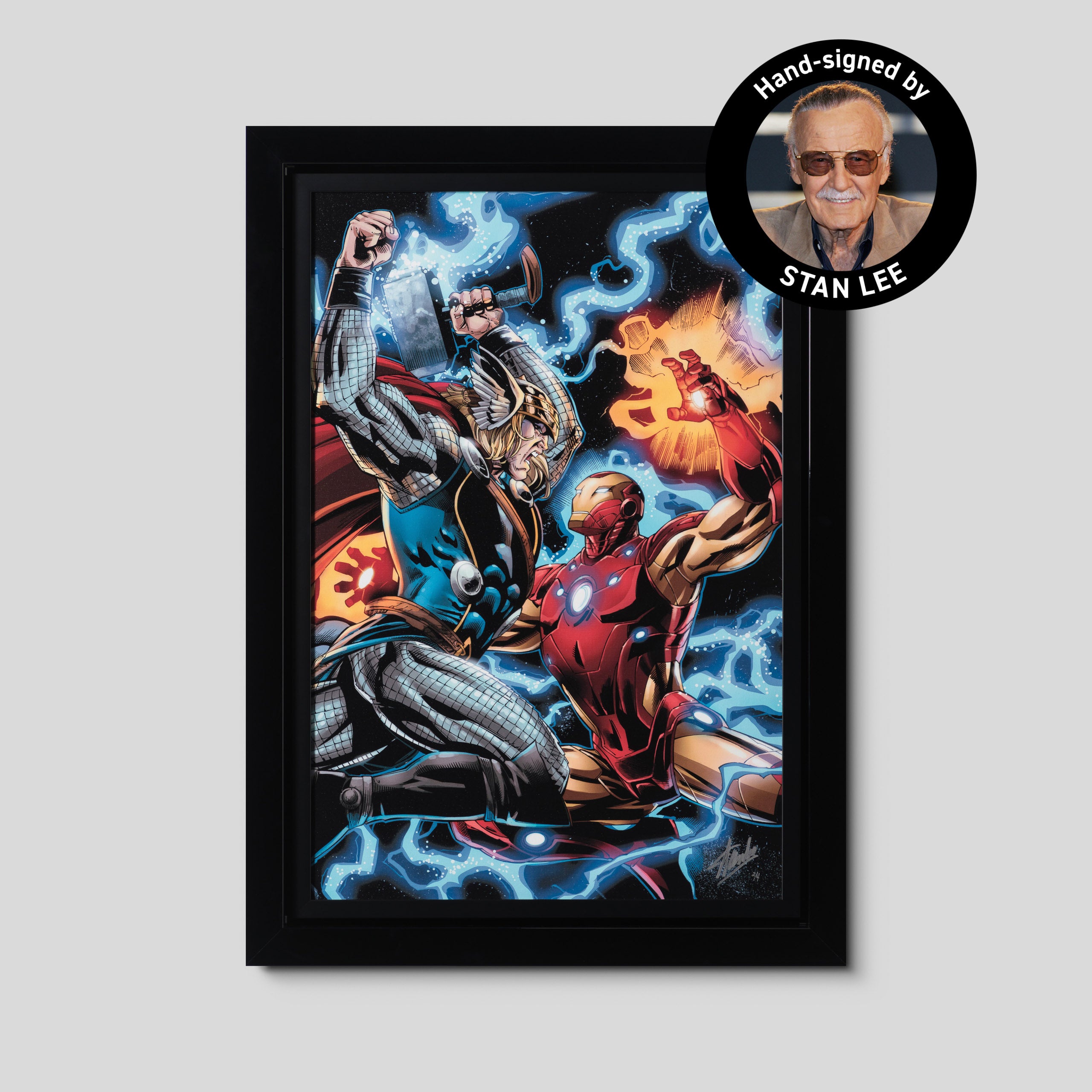 Iron Man/Thor #3 | Deluxe Edition | Hand-signed by Stan Lee