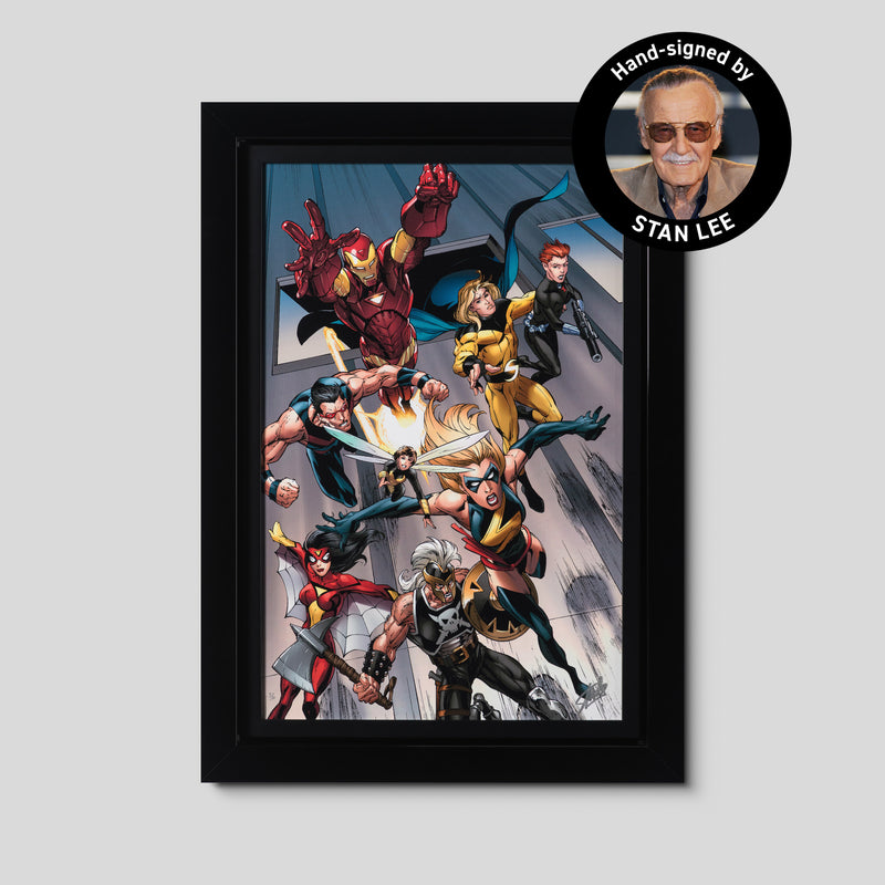 The Mighty Avengers #7 | Collector's Edition | Hand-signed by Stan Lee