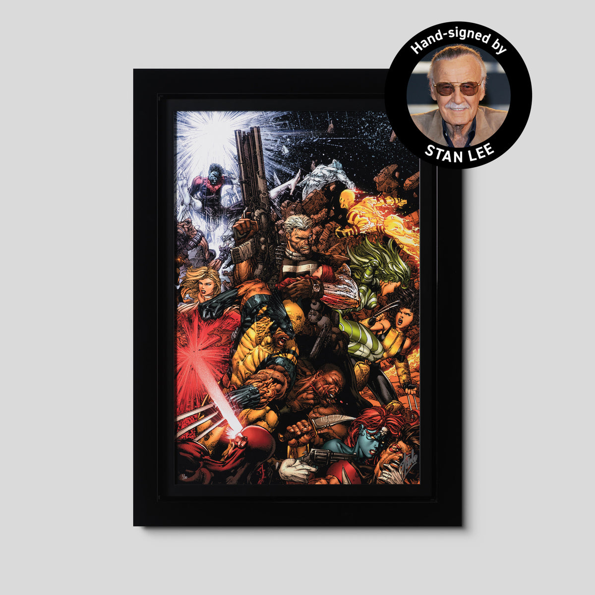 X-Men #207 | Collector's Edition | Hand-signed by Stan Lee
