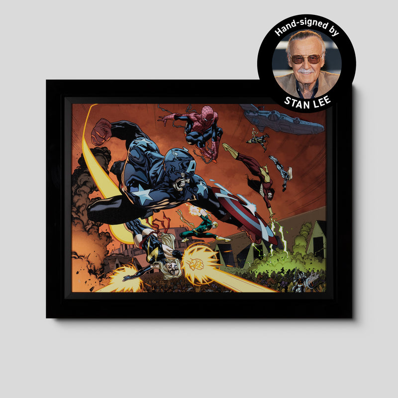 New Avengers #59 | Collector's Edition | Hand-signed by Stan Lee