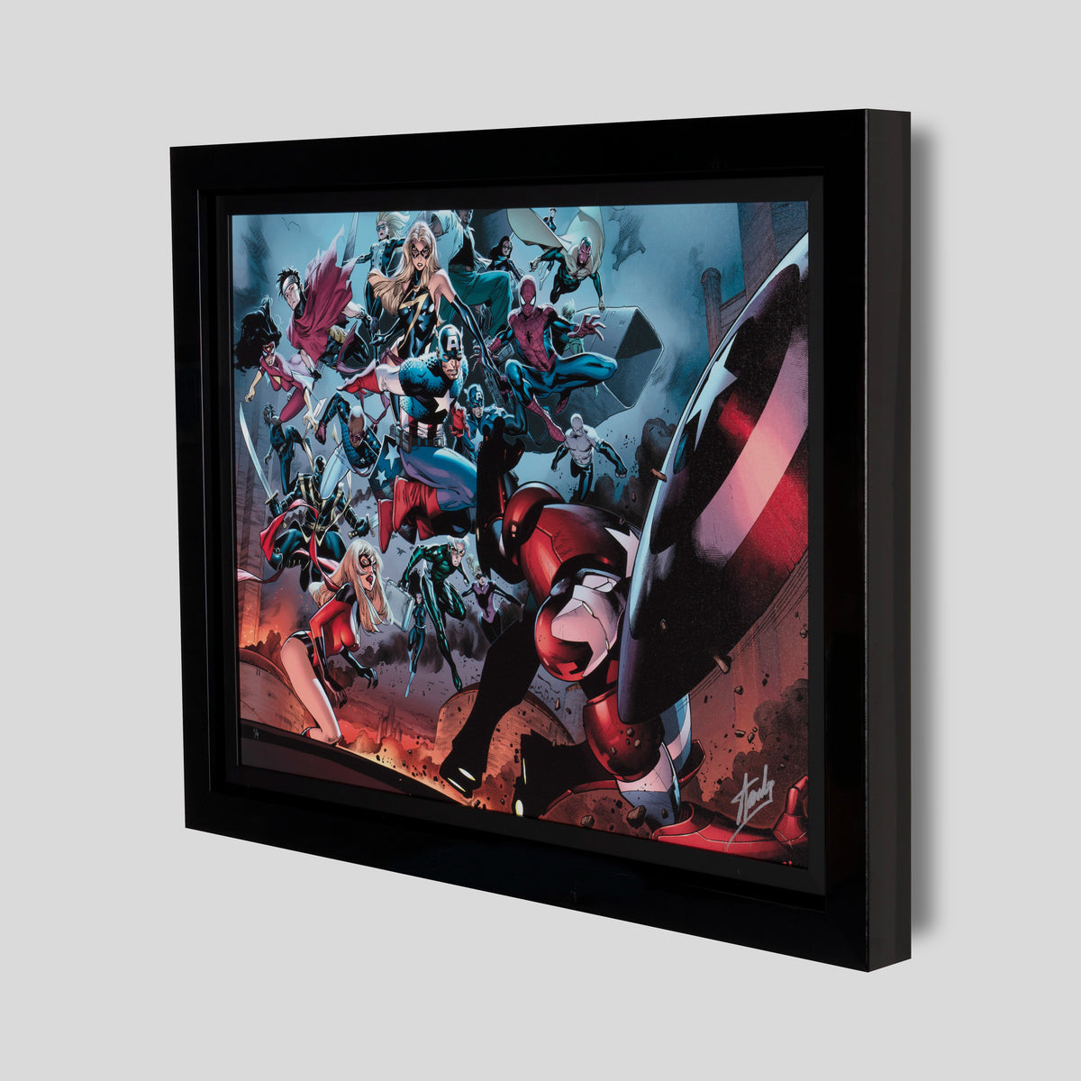 Siege #3 | Collector's Edition | Hand-signed by Stan Lee