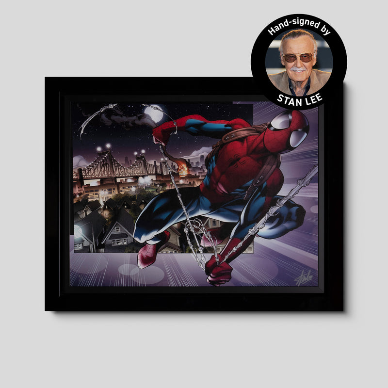 Ultimate Spider-Man #157 | Spread Page, Collector's Edition | Hand-signed by Stan Lee