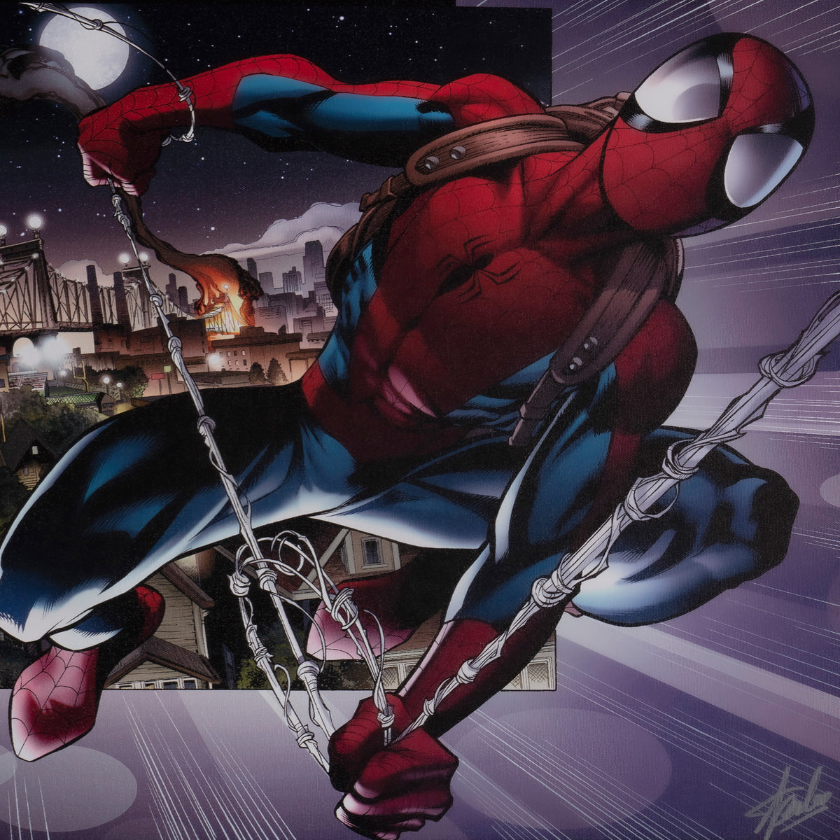 Ultimate Spider-Man #157 | Spread Page, Collector's Edition | Hand-signed by Stan Lee