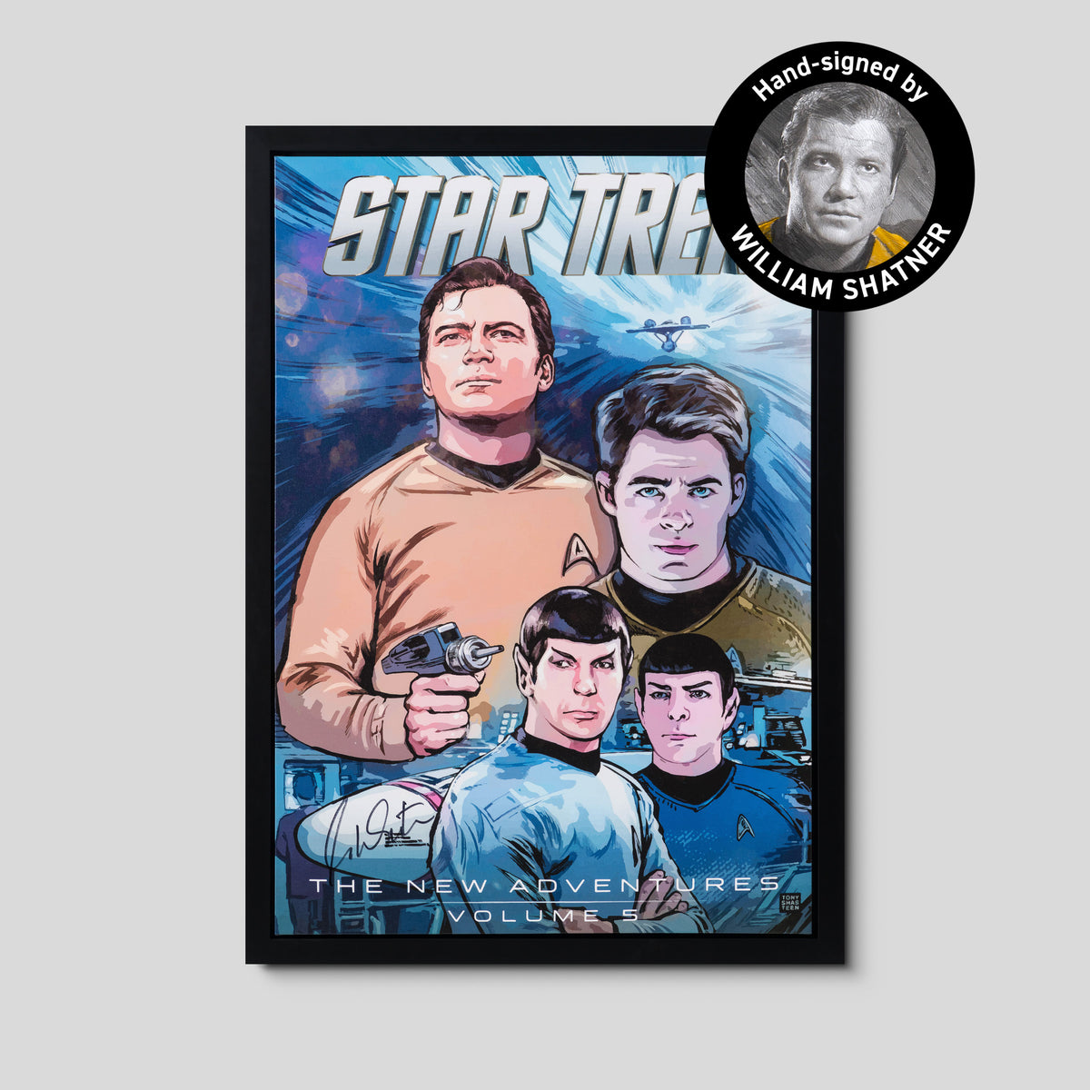 Adventures of the Space Cowboys | Hand-signed by William Shatner