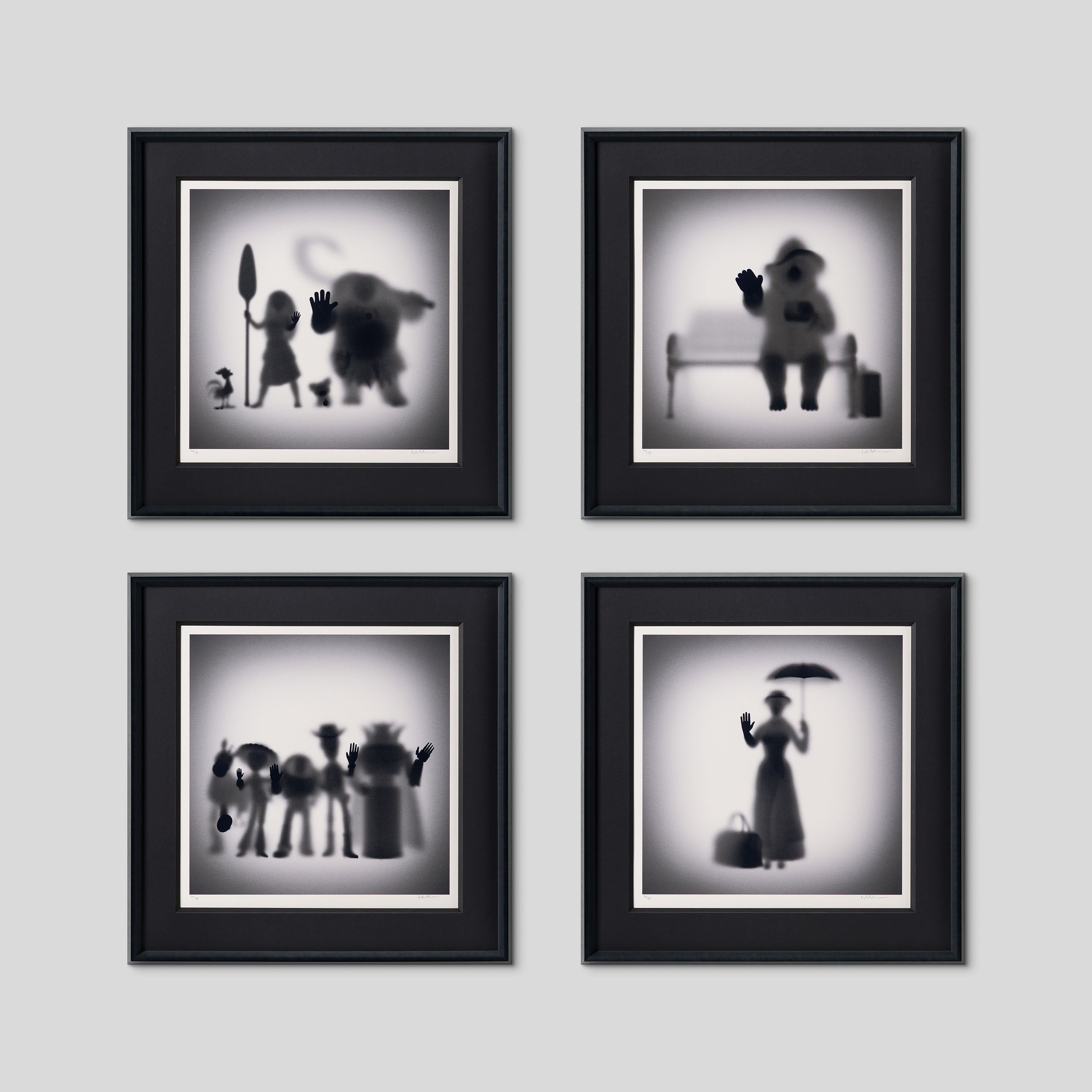 Gone 2026 | Medium | Framed Set of Four