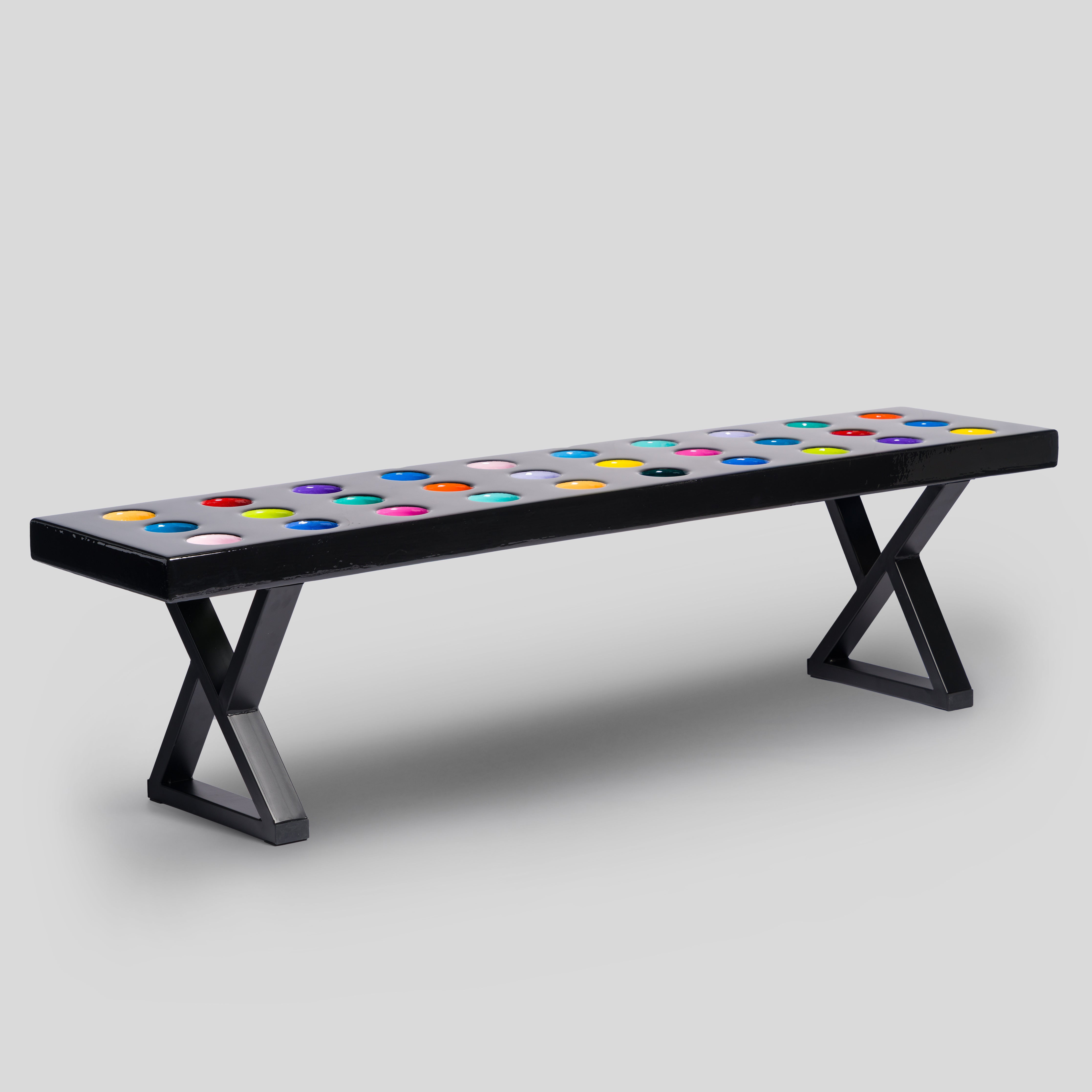 BBH ORI POR 29799 1 Modern Simplicity Bench Black 