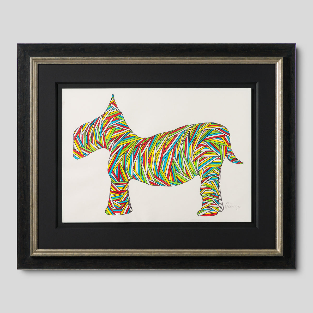 BCN ORI POR 33356 Scotty Poser (Blue, Orange & Purple) 1 