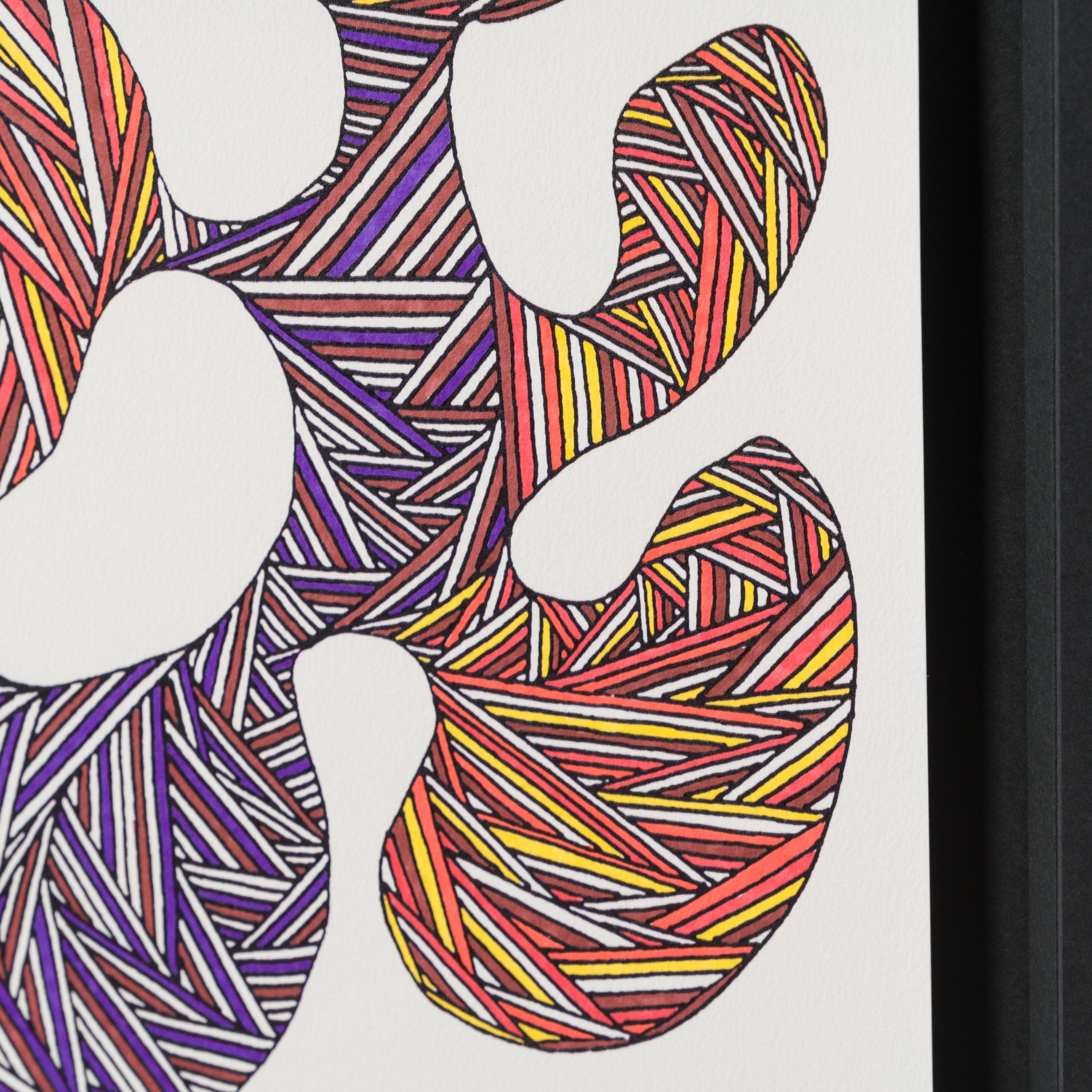 BCN ORI POR 33372 Wee Warrior With Targe   Orange & Purple 6 