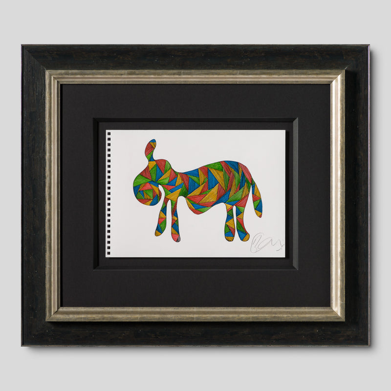 BCN ORI POR 33509 Drunk Donkey (Coloured Triangles) 1 