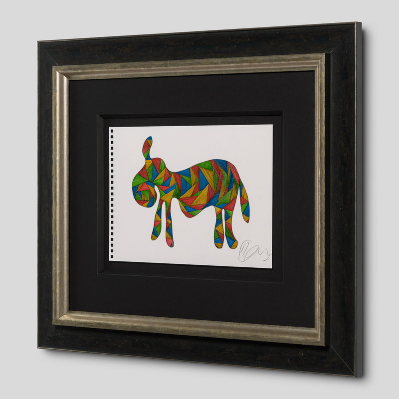 BCN ORI POR 33509 Drunk Donkey (Coloured Triangles) 2 