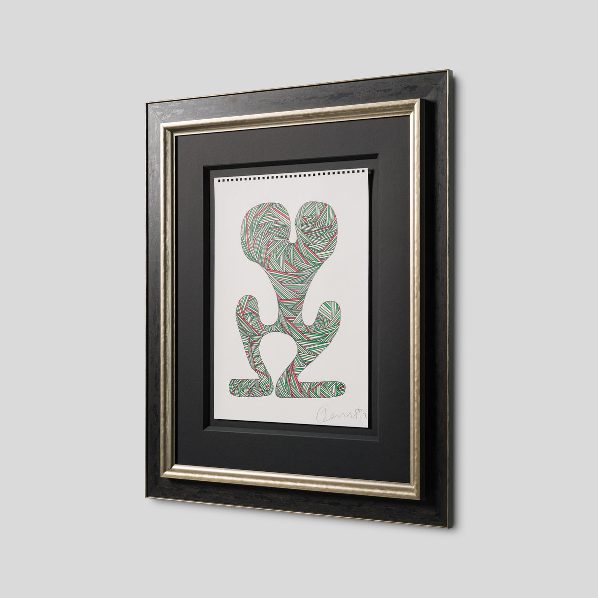 BCN ORI POR 36409 Extinct Scottish Amphibian   Green & Red 2 