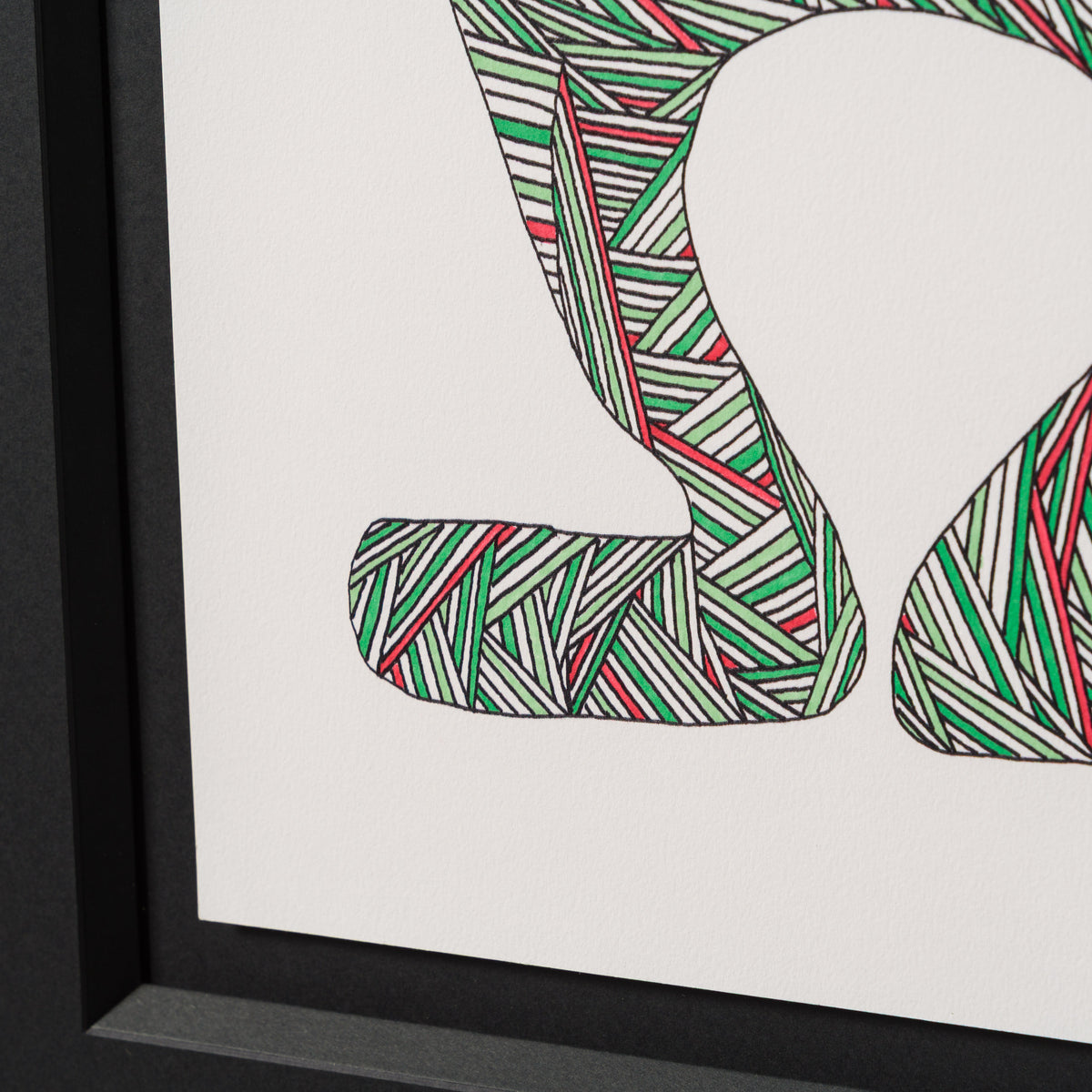 BCN ORI POR 36409 Extinct Scottish Amphibian   Green & Red 4 