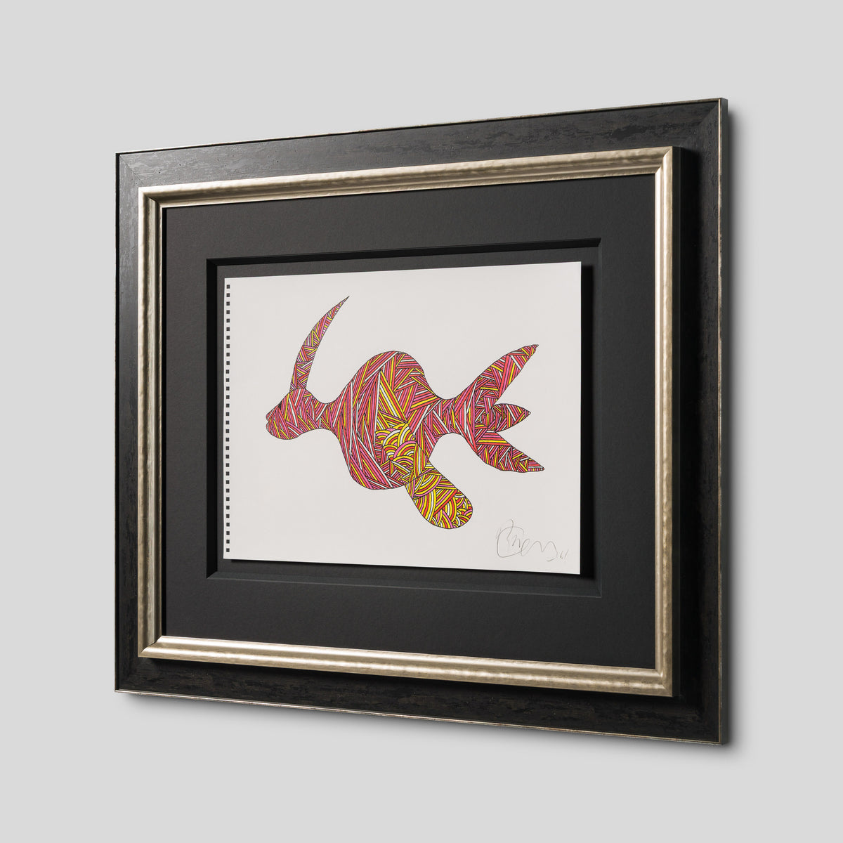 BCN ORI POR 36416 Gozunder Fish (Pink & Yellow) 2 