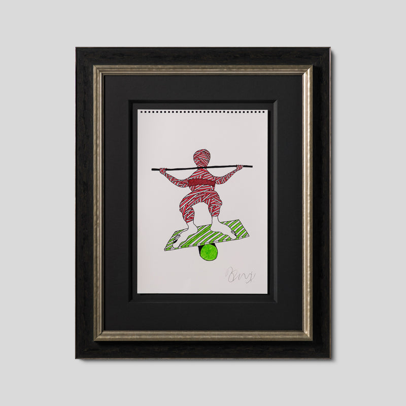 BCN ORI POR 36419 Marshall Art (Red & Green) 1 