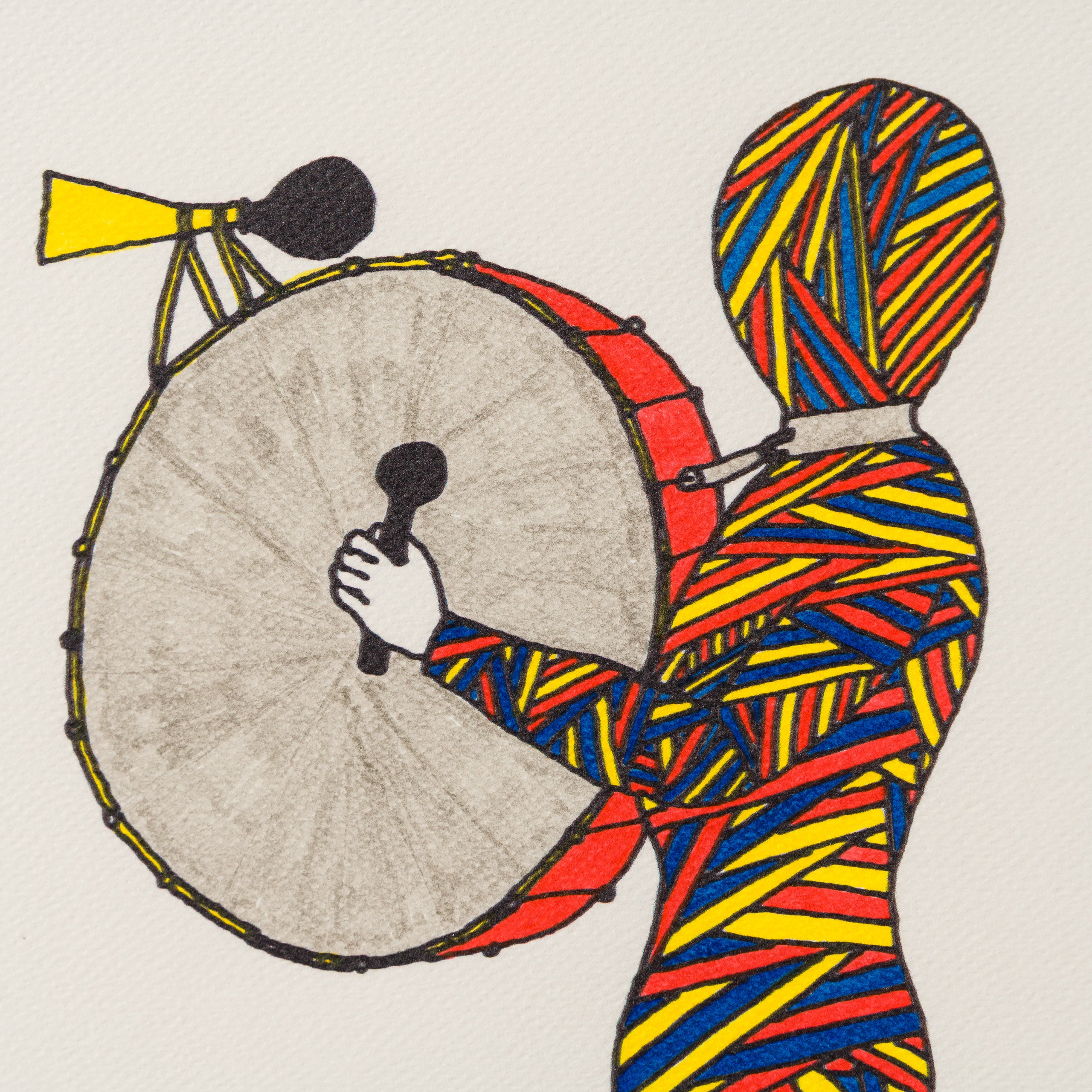 BCN ORI POR 36420 One Man s Band (Red, Blue & Yellow) 4 