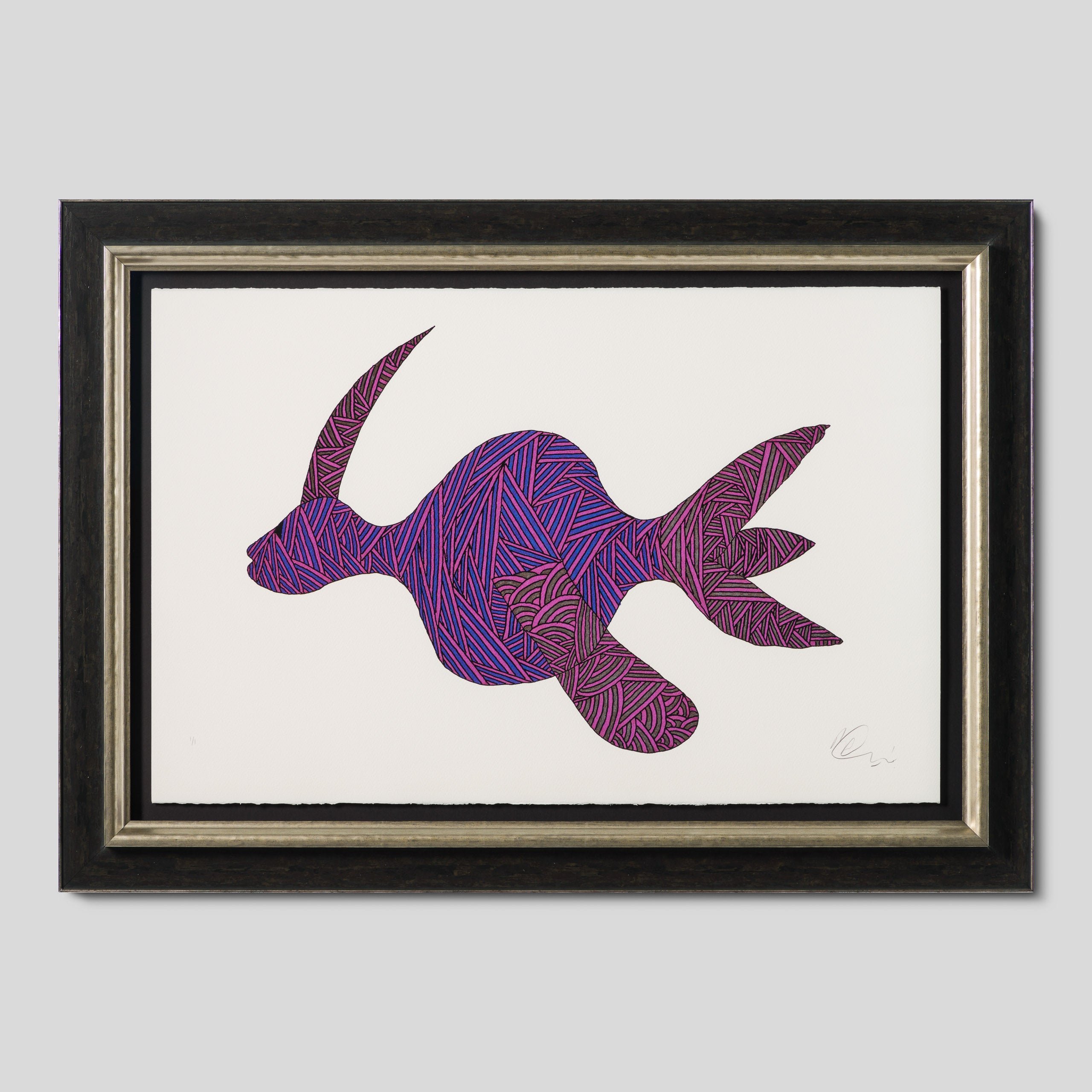 BCN ORI UNI 34042 Gozunder Fish   Purple an Blue 1 