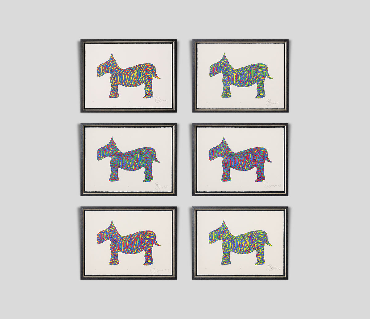 BCN Scotty Poser sets 1 6 