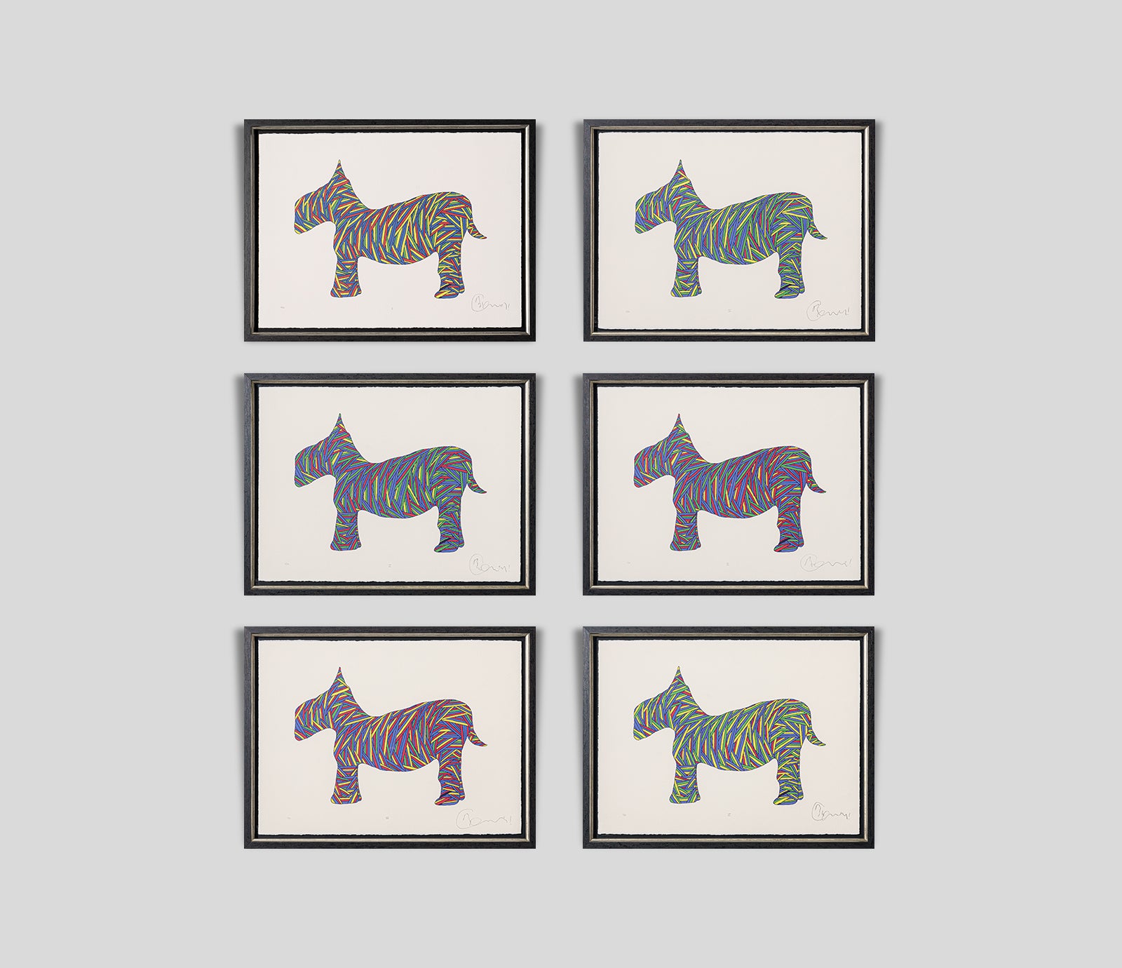 BCN Scotty Poser sets 1 6 