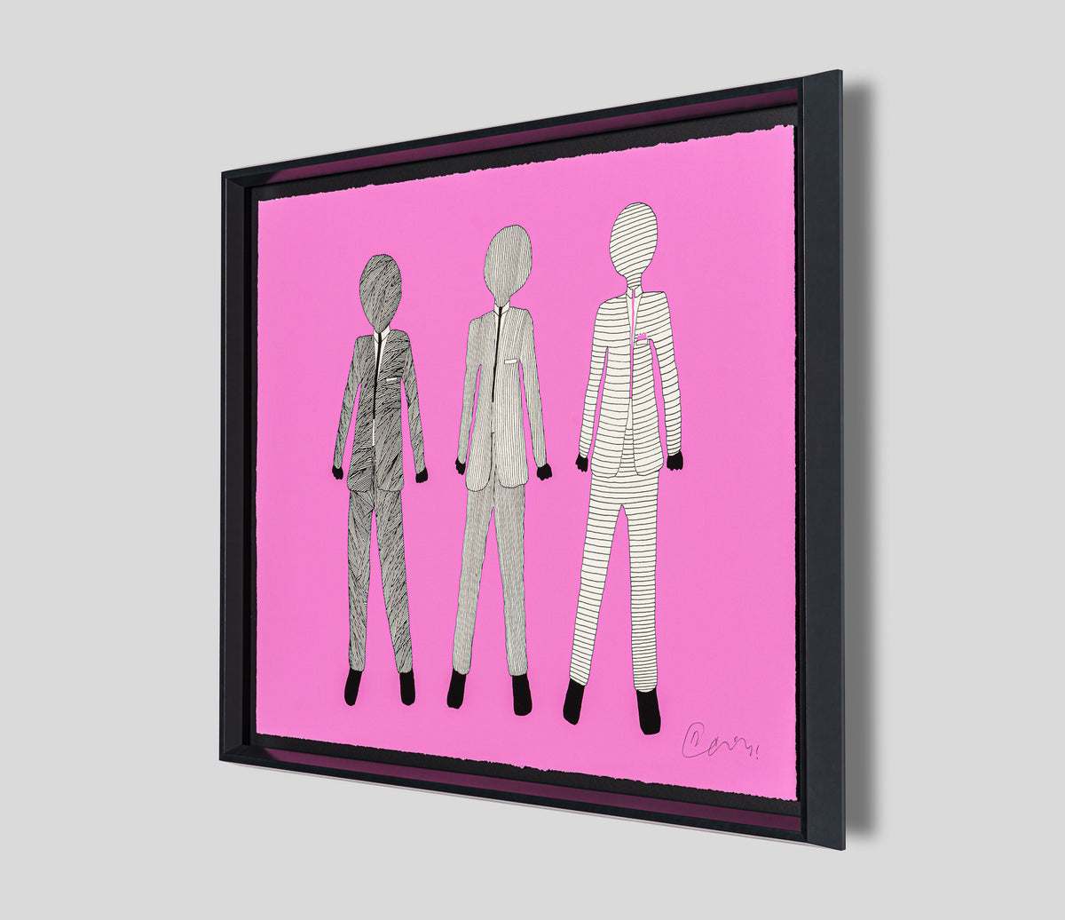 BCN SIL POR 25364 2 Pink Tie   Hanky 