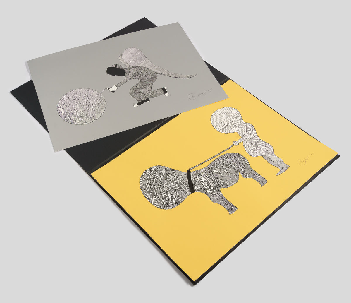 BCN SIL POR 27870 2 Born on a Rainy Day   Unframed Collection of Six Silkscreen Editions 