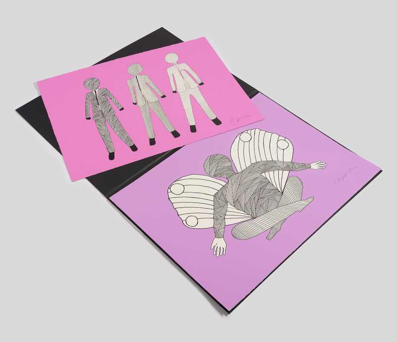 BCN SIL POR 27870 3 Born on a Rainy Day   Unframed Collection of Six Silkscreen Editions 