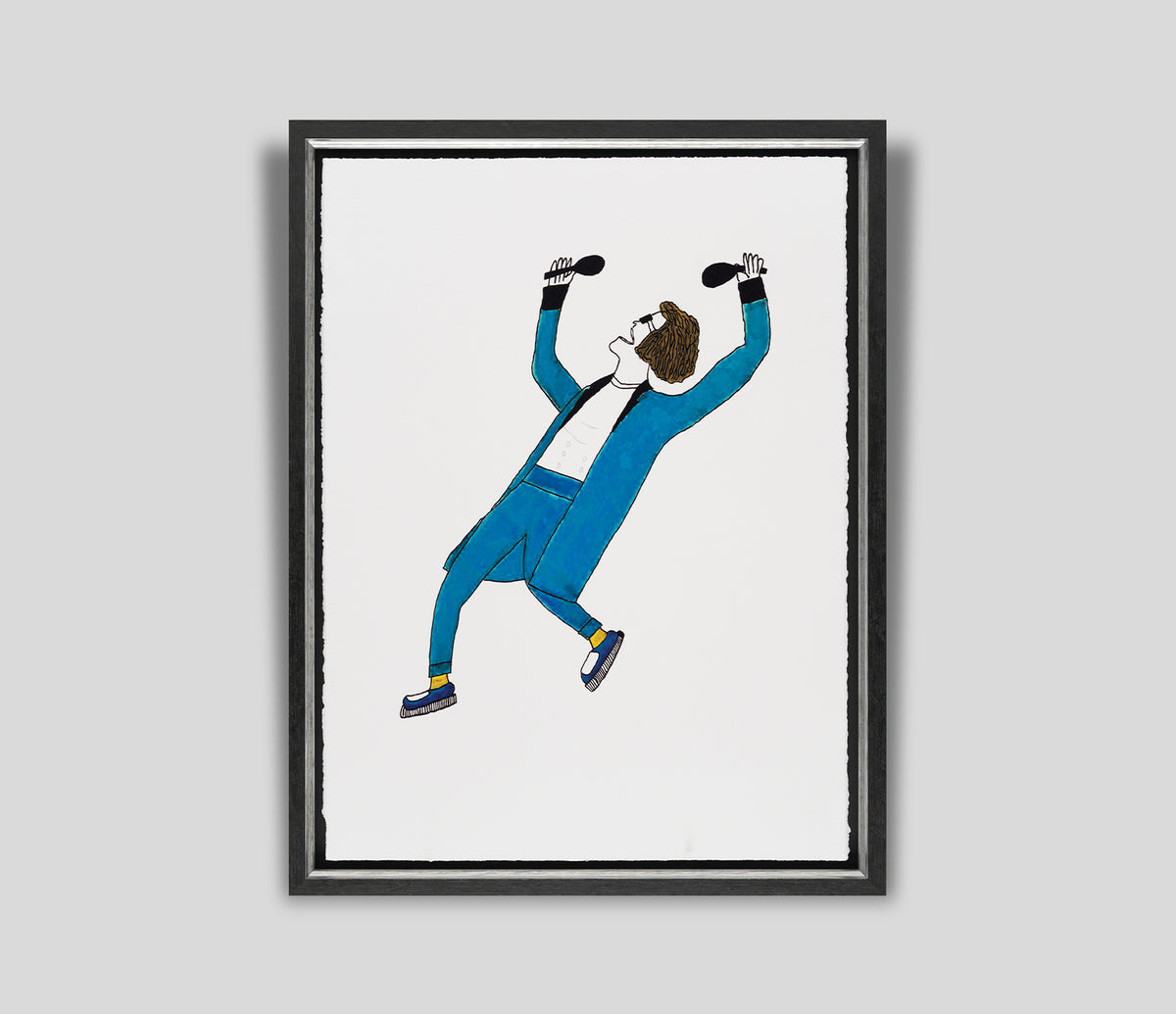 BCN WINDSWEPT & INTERESTING BLUE PI 