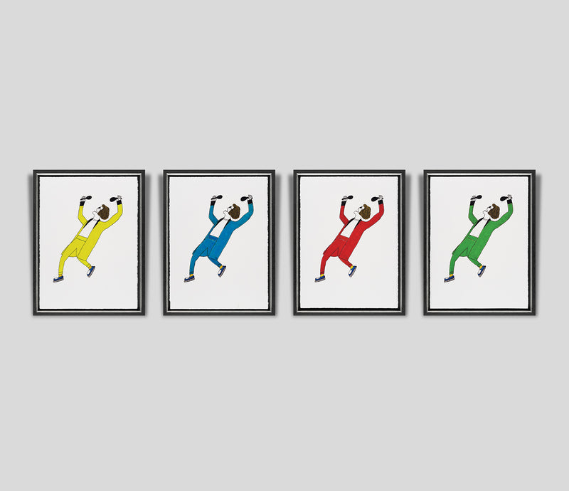 BCN WINDSWEPT & INTERESTING SET OF 4 PI 