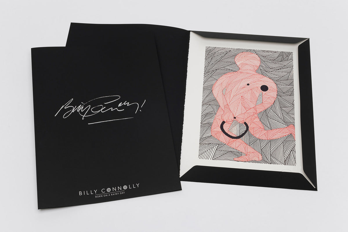 BCO Born On A Rainy Day 2021 portfolio open with cover 