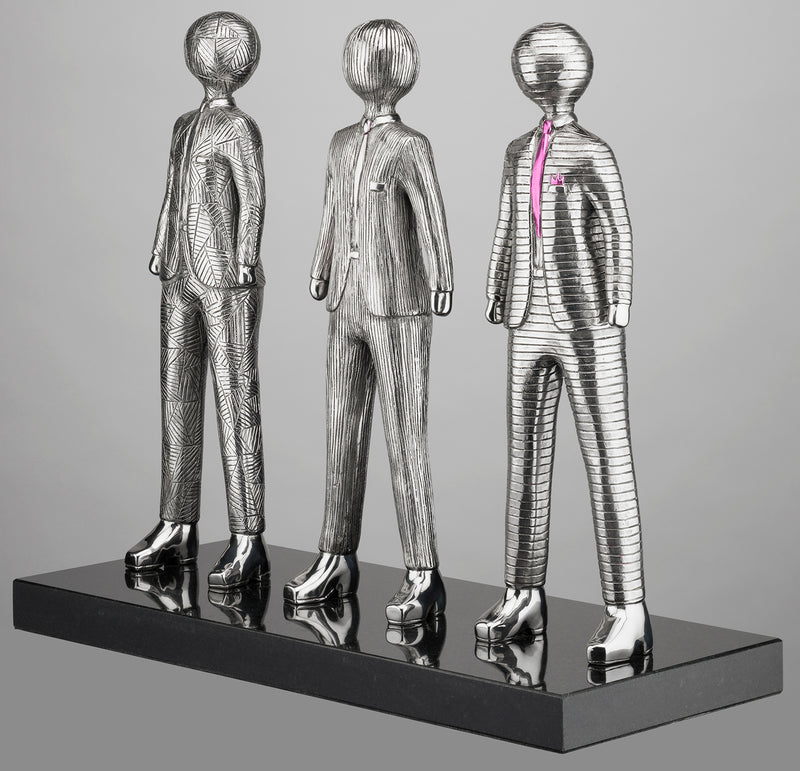 BCO Sculp Pink Tie & Hanky b 